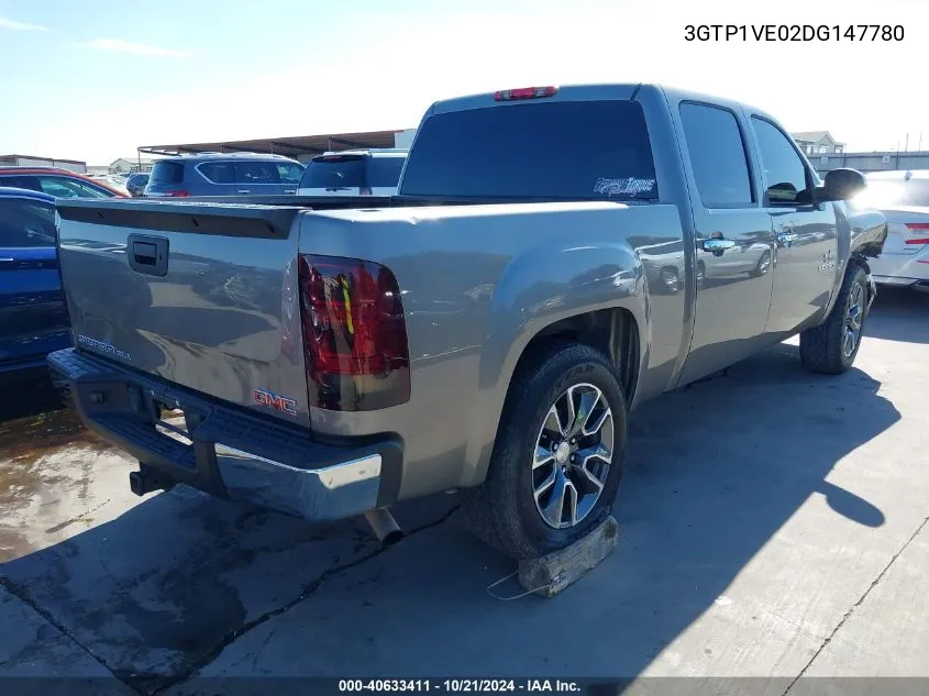 2013 GMC Sierra C1500 Sle VIN: 3GTP1VE02DG147780 Lot: 40633411