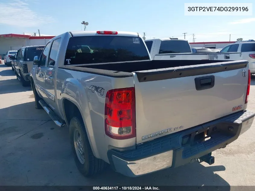 3GTP2VE74DG299196 2013 GMC Sierra 1500 Sle