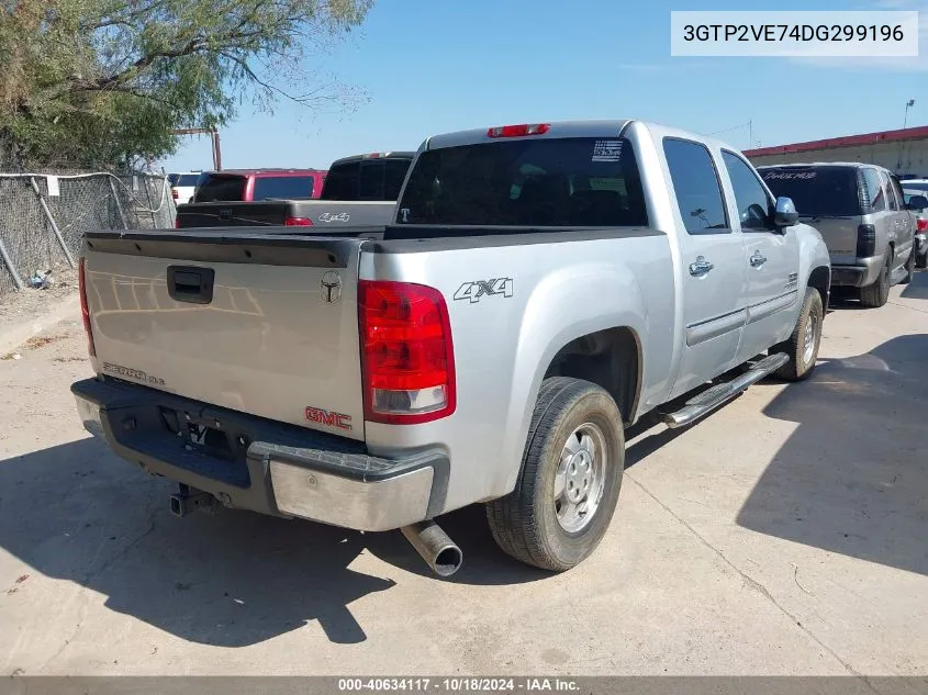 3GTP2VE74DG299196 2013 GMC Sierra 1500 Sle