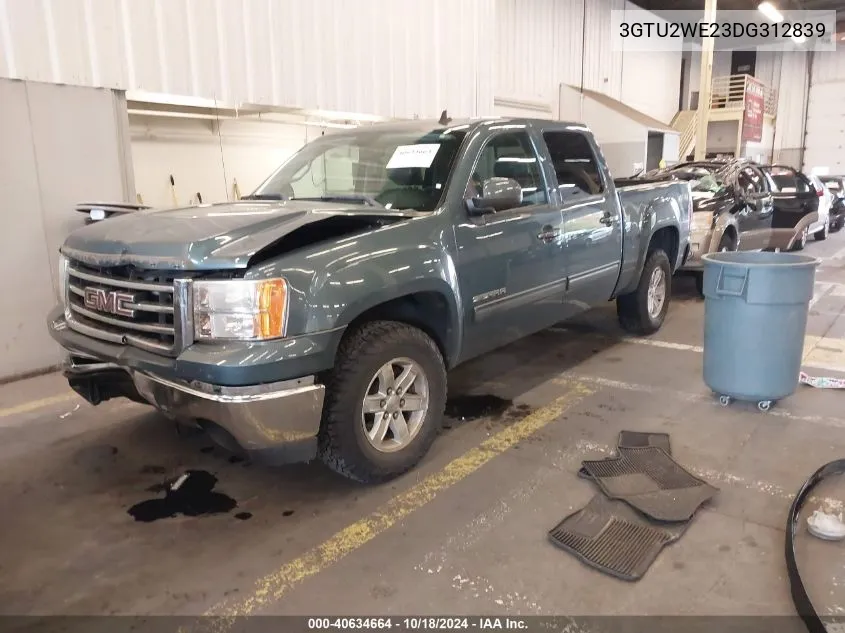 3GTU2WE23DG312839 2013 GMC Sierra 1500 Slt