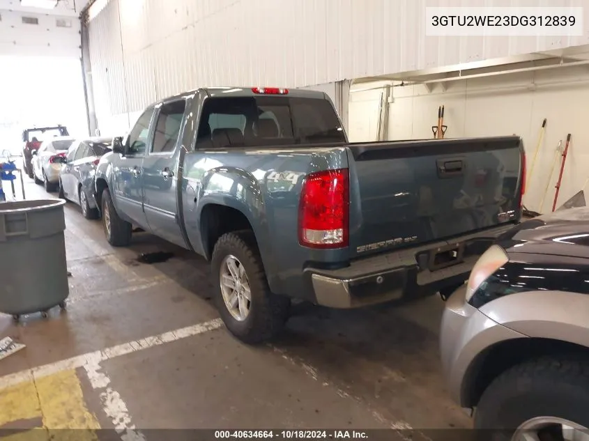 3GTU2WE23DG312839 2013 GMC Sierra 1500 Slt