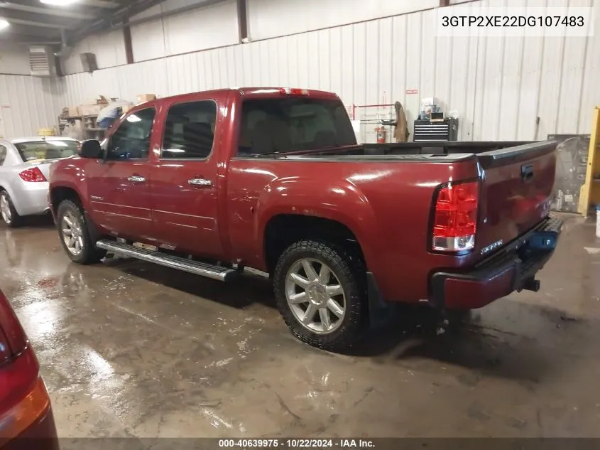 2013 GMC Sierra 1500 Denali VIN: 3GTP2XE22DG107483 Lot: 40639975