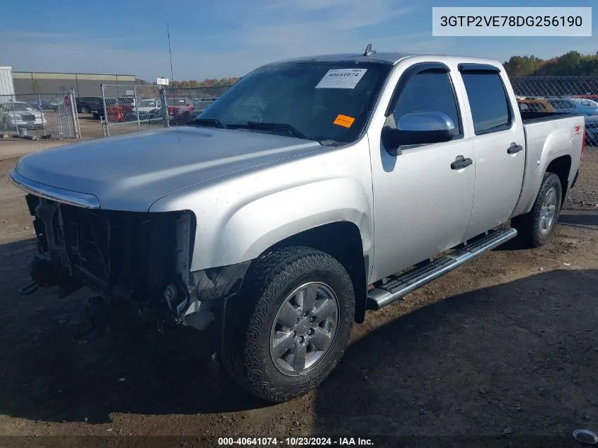 2013 GMC Sierra 1500 Sle VIN: 3GTP2VE78DG256190 Lot: 40641074