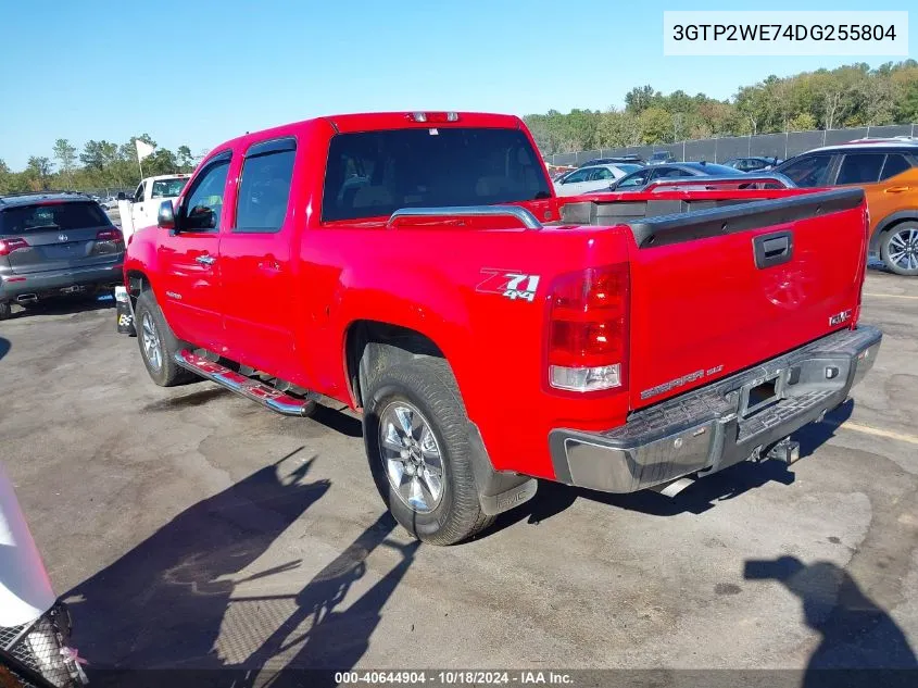 2013 GMC Sierra 1500 Slt VIN: 3GTP2WE74DG255804 Lot: 40644904