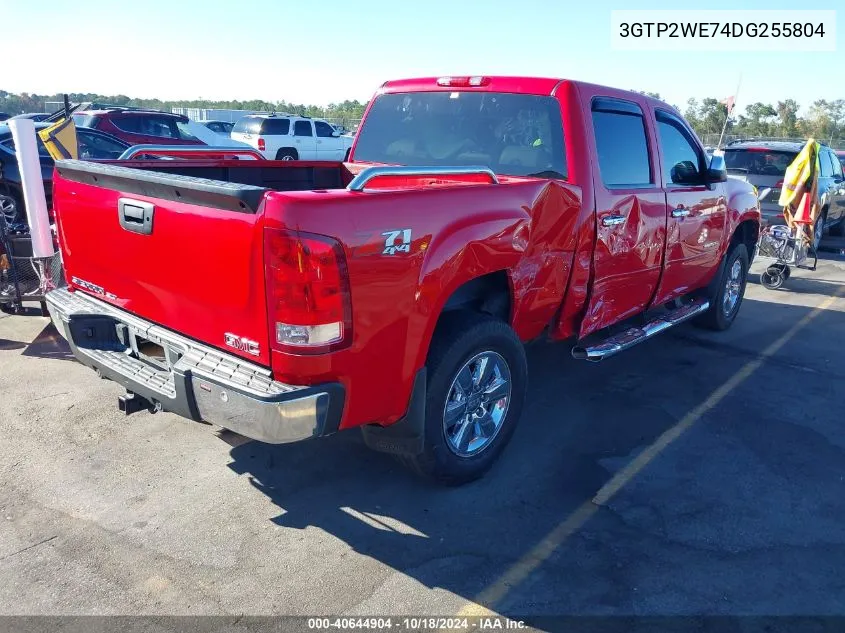 2013 GMC Sierra 1500 Slt VIN: 3GTP2WE74DG255804 Lot: 40644904