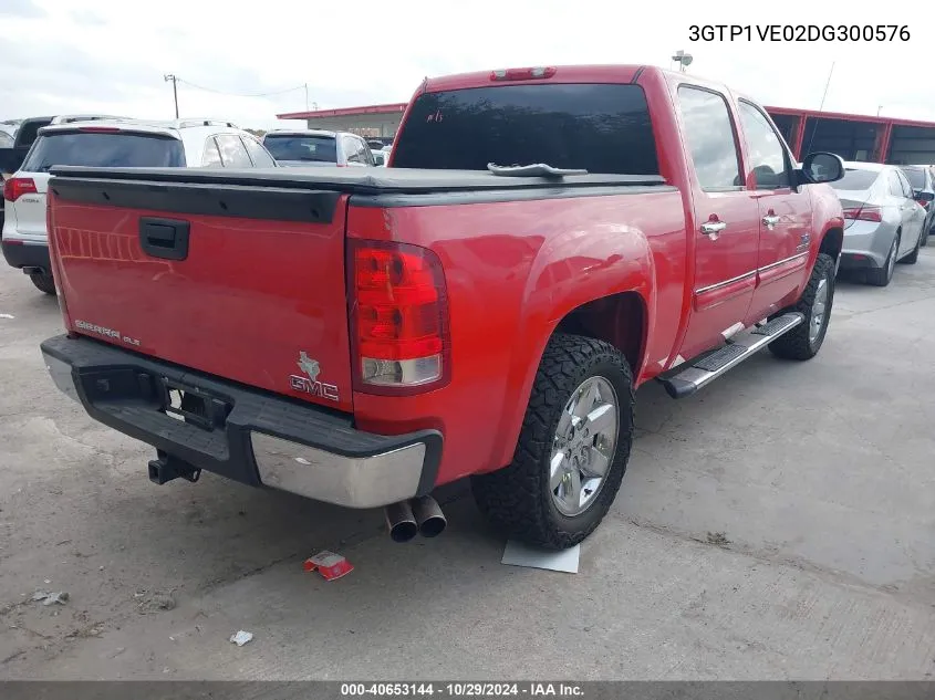 2013 GMC Sierra 1500 Sle VIN: 3GTP1VE02DG300576 Lot: 40653144