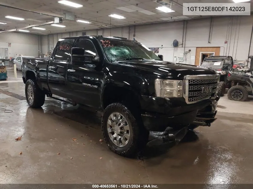 2013 GMC Sierra 2500Hd Denali VIN: 1GT125E80DF142023 Lot: 40653561