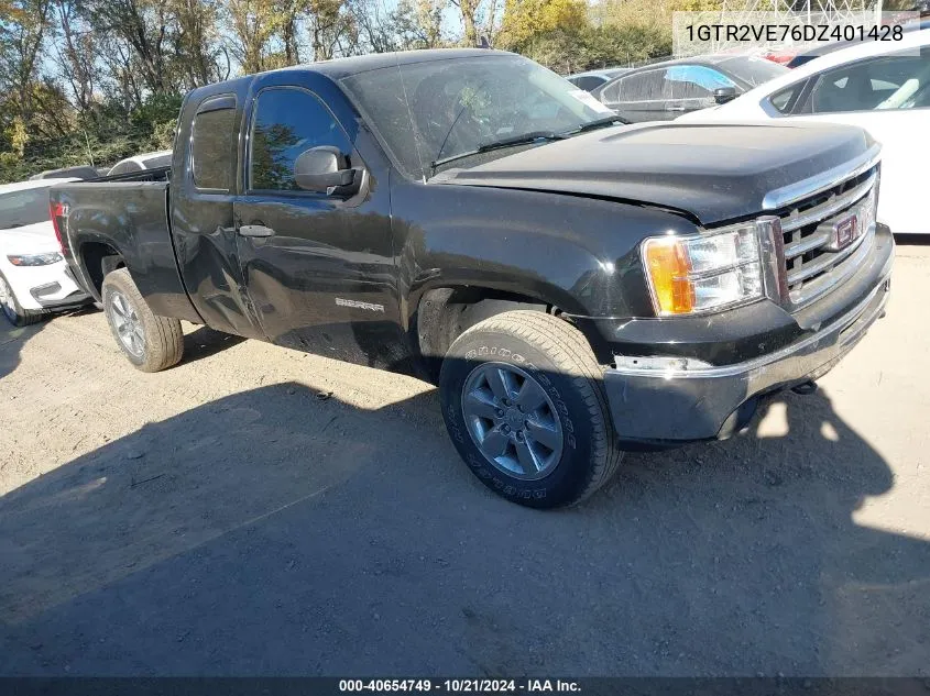 2013 GMC Sierra 1500 Sle VIN: 1GTR2VE76DZ401428 Lot: 40654749