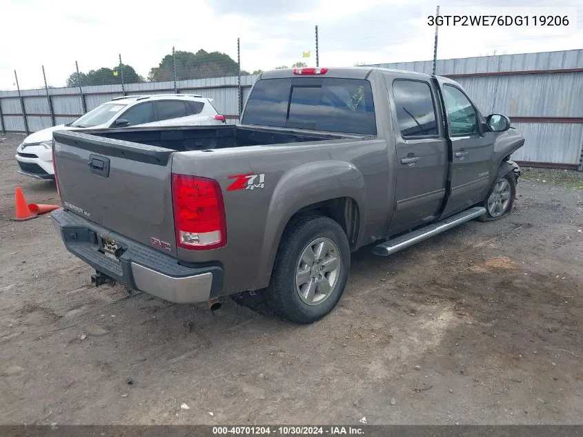 3GTP2WE76DG119206 2013 GMC Sierra 1500 Slt