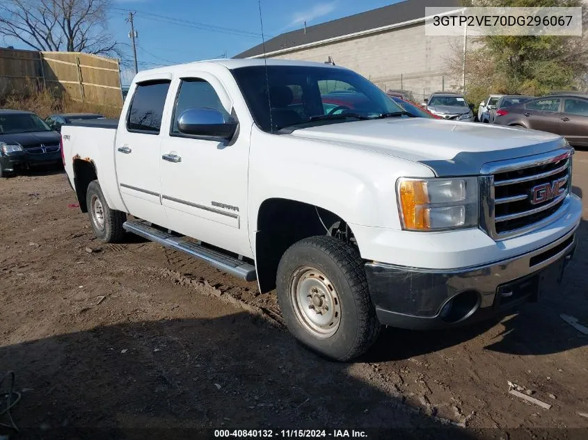 2013 GMC Sierra 1500 Sle VIN: 3GTP2VE70DG296067 Lot: 40840132