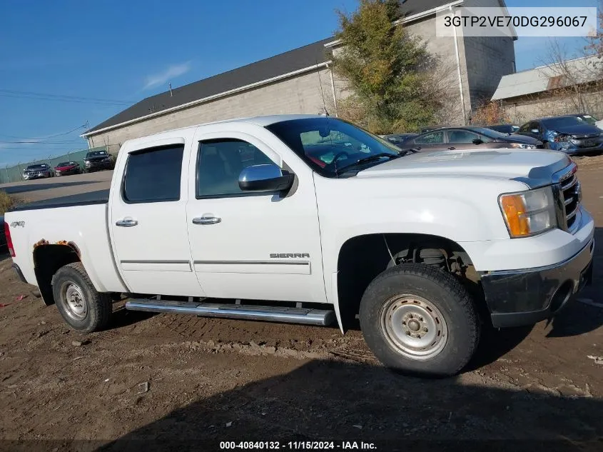 2013 GMC Sierra 1500 Sle VIN: 3GTP2VE70DG296067 Lot: 40840132