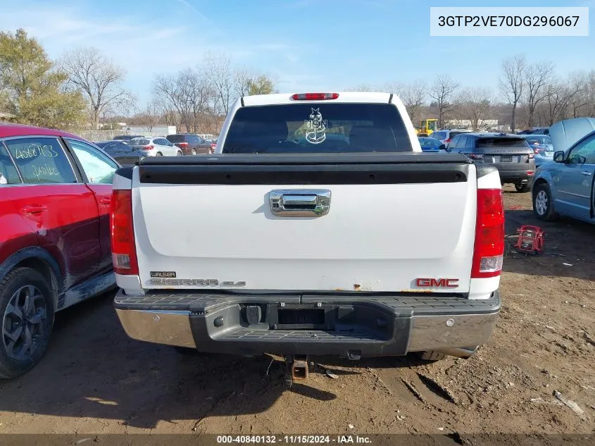 2013 GMC Sierra 1500 Sle VIN: 3GTP2VE70DG296067 Lot: 40840132