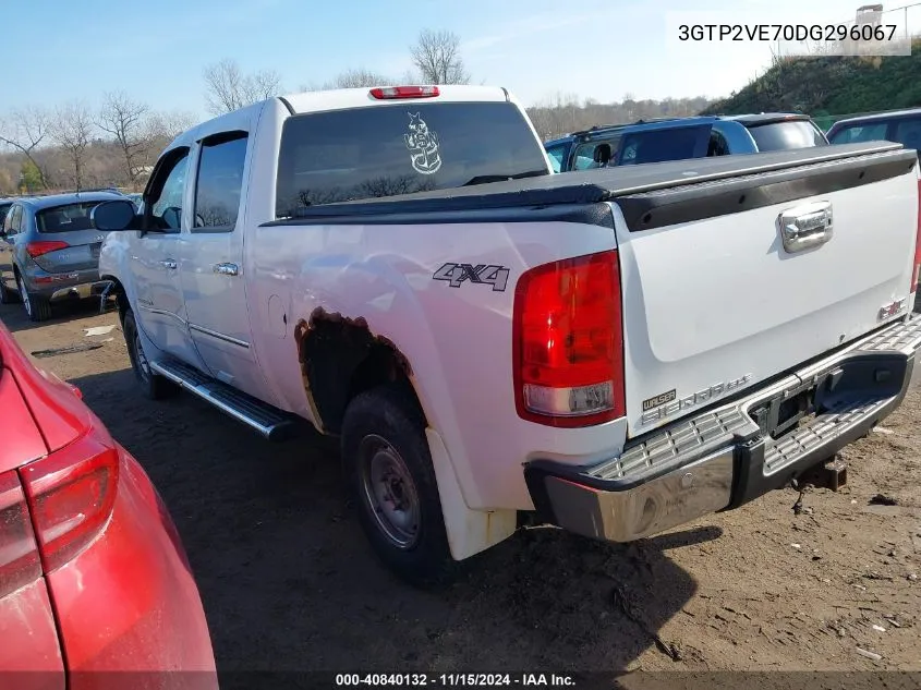 2013 GMC Sierra 1500 Sle VIN: 3GTP2VE70DG296067 Lot: 40840132