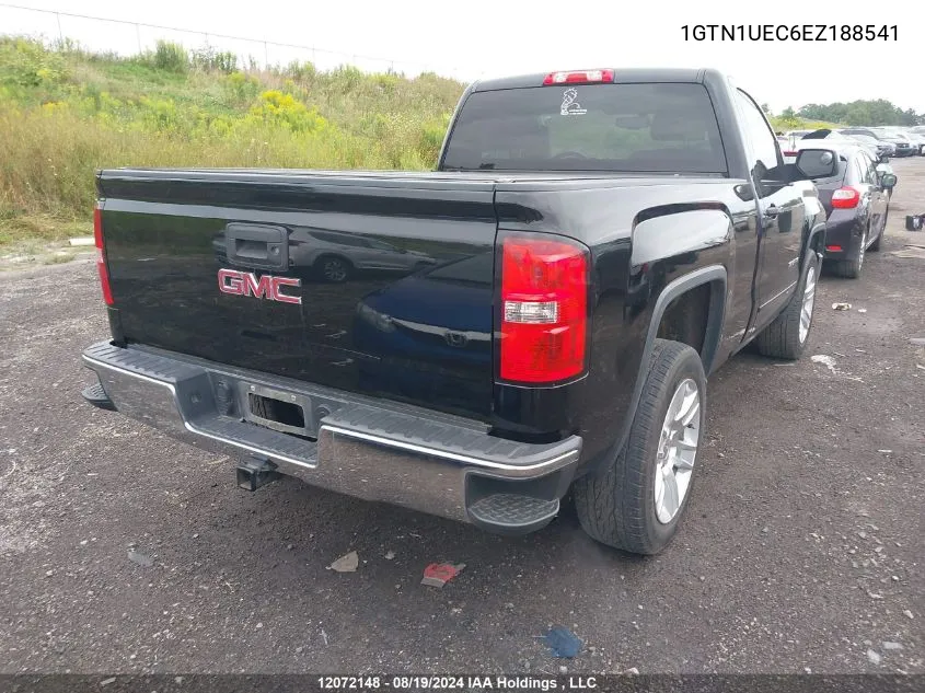 2014 GMC Sierra 1500 VIN: 1GTN1UEC6EZ188541 Lot: 12072148