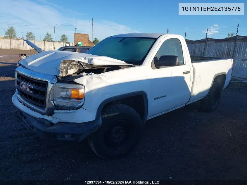 2014 GMC Sierra 1500 VIN: 1GTN1TEH2EZ135776 Lot: 12097594