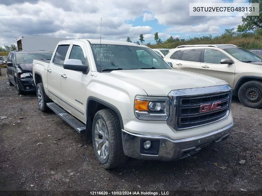 2014 GMC Sierra 1500 VIN: 3GTU2VEC7EG483131 Lot: 12116620