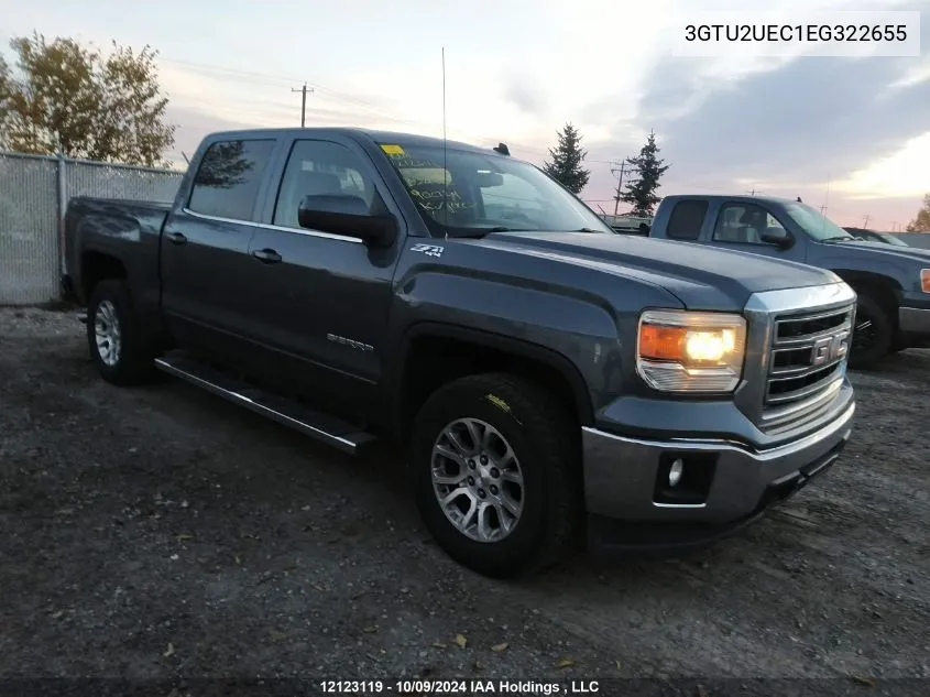 3GTU2UEC1EG322655 2014 GMC Sierra K1500 Sle