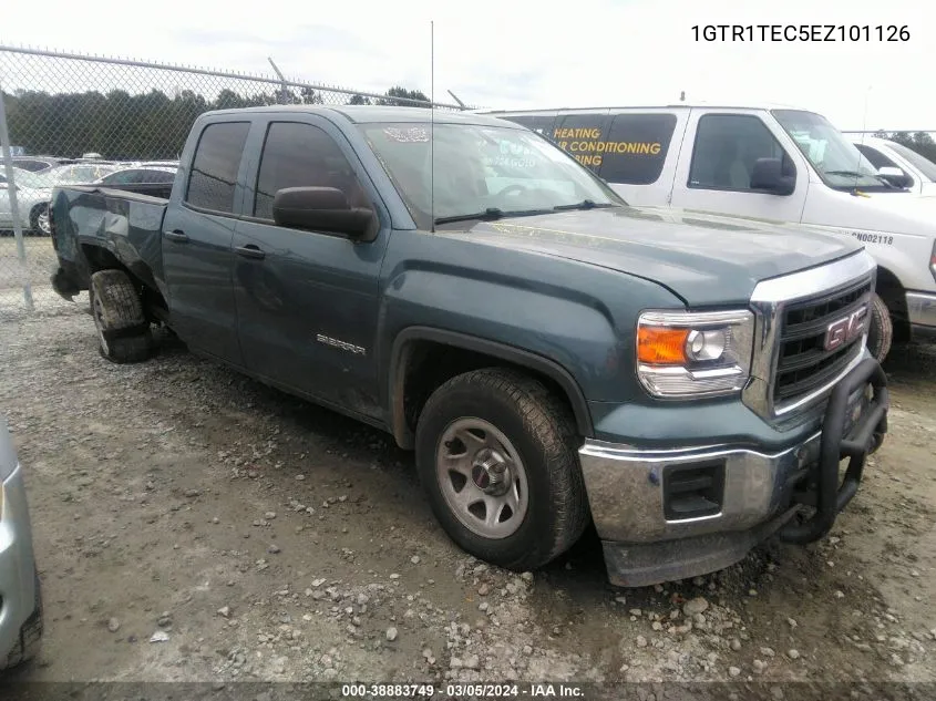 2014 GMC Sierra 1500 VIN: 1GTR1TEC5EZ101126 Lot: 38883749