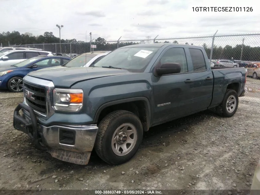 2014 GMC Sierra 1500 VIN: 1GTR1TEC5EZ101126 Lot: 38883749