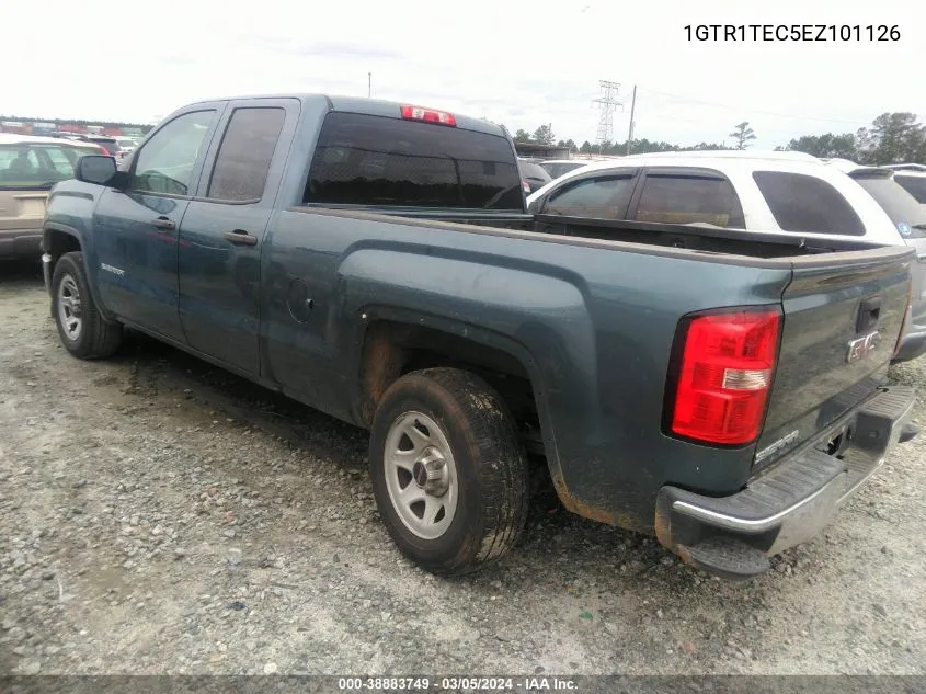 2014 GMC Sierra 1500 VIN: 1GTR1TEC5EZ101126 Lot: 38883749