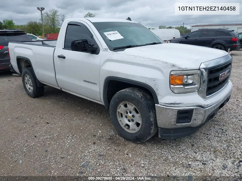 2014 GMC Sierra 1500 VIN: 1GTN1TEH2EZ140458 Lot: 39279650