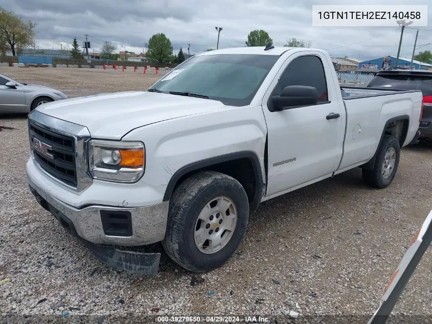 1GTN1TEH2EZ140458 2014 GMC Sierra 1500