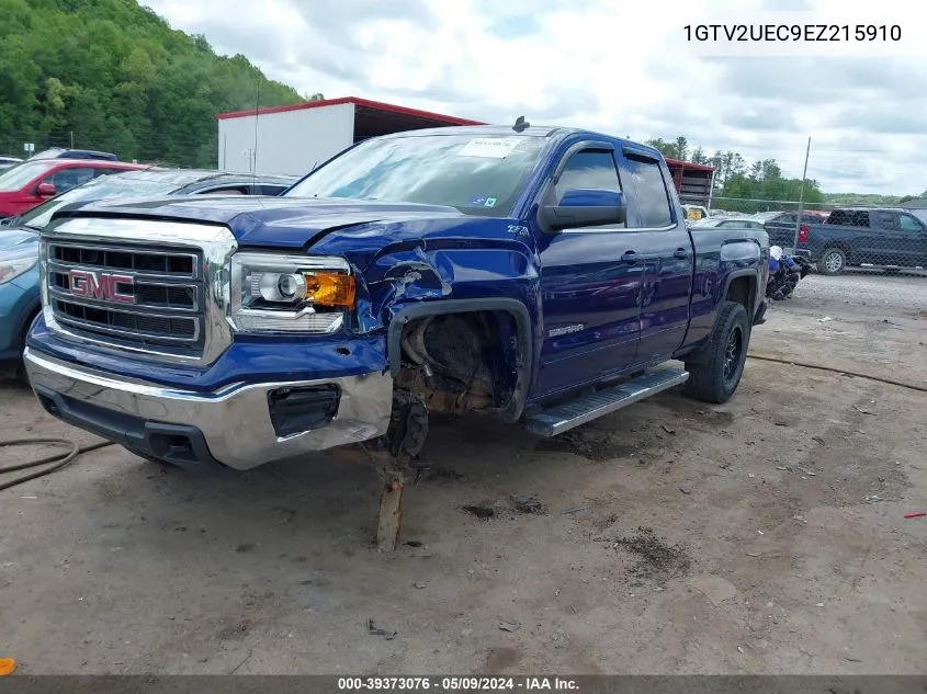 2014 GMC Sierra 1500 Sle VIN: 1GTV2UEC9EZ215910 Lot: 39373076