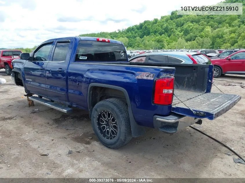 2014 GMC Sierra 1500 Sle VIN: 1GTV2UEC9EZ215910 Lot: 39373076