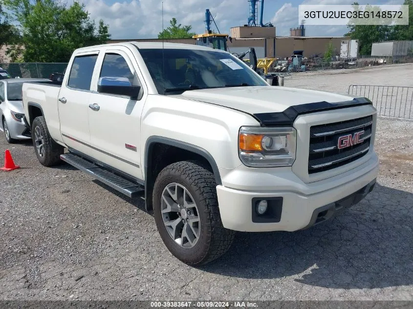 2014 GMC Sierra 1500 Sle VIN: 3GTU2UEC3EG148572 Lot: 39383647