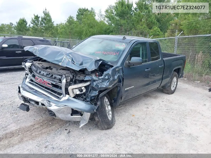 2014 GMC Sierra 1500 Sle VIN: 1GTR1UEC7EZ324077 Lot: 39391277