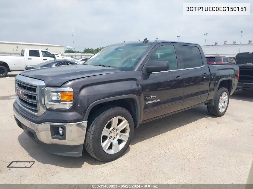 2014 GMC Sierra 1500 Sle VIN: 3GTP1UEC0EG150151 Lot: 39489823