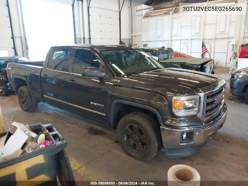 2014 GMC Sierra 1500 Slt VIN: 3GTU2VEC5EG265690 Lot: 39598850