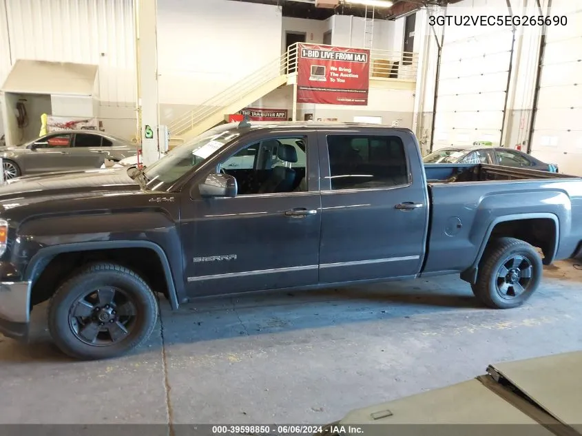 3GTU2VEC5EG265690 2014 GMC Sierra 1500 Slt