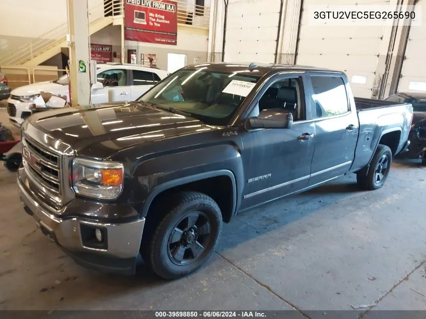 3GTU2VEC5EG265690 2014 GMC Sierra 1500 Slt