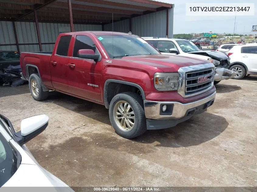 2014 GMC Sierra 1500 Sle VIN: 1GTV2UEC2EZ213447 Lot: 39629040