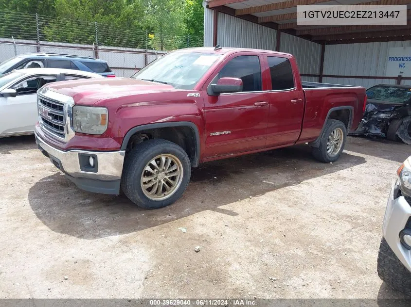 2014 GMC Sierra 1500 Sle VIN: 1GTV2UEC2EZ213447 Lot: 39629040