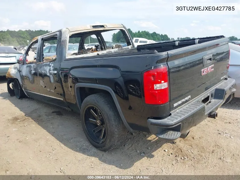 2014 GMC Sierra 1500 Denali VIN: 3GTU2WEJXEG427785 Lot: 39643183