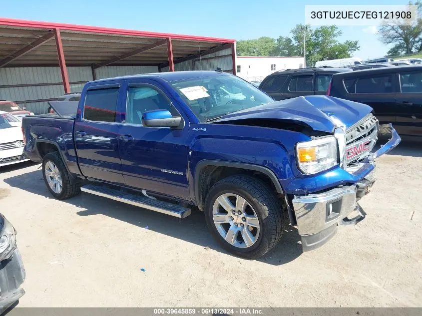 2014 GMC Sierra 1500 Sle VIN: 3GTU2UEC7EG121908 Lot: 39645859