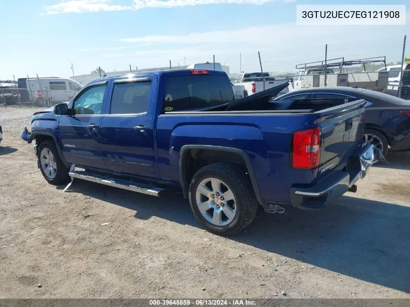 2014 GMC Sierra 1500 Sle VIN: 3GTU2UEC7EG121908 Lot: 39645859