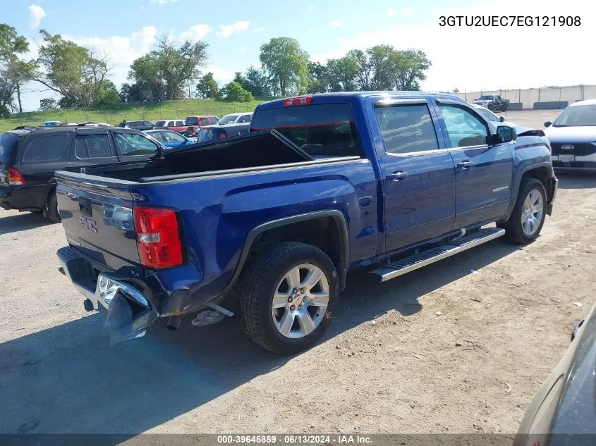 2014 GMC Sierra 1500 Sle VIN: 3GTU2UEC7EG121908 Lot: 39645859