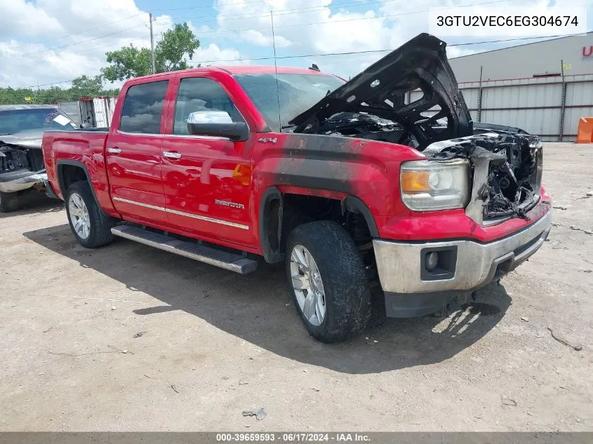 2014 GMC Sierra 1500 Slt VIN: 3GTU2VEC6EG304674 Lot: 39659593