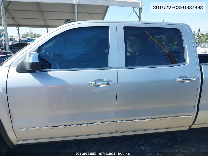 3GTU2VEC8EG387993 2014 GMC Sierra 1500 Slt