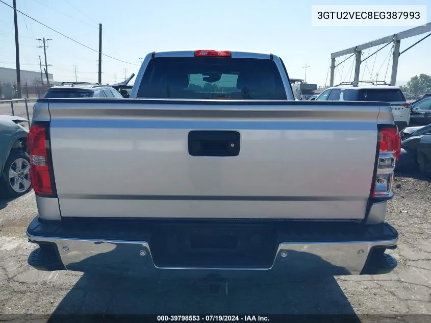 3GTU2VEC8EG387993 2014 GMC Sierra 1500 Slt