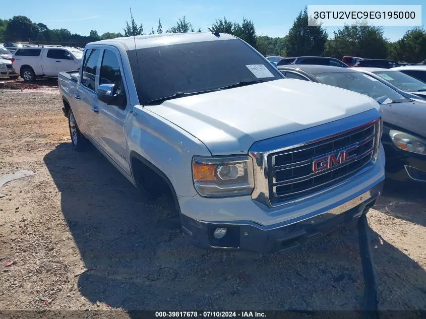 2014 GMC Sierra 1500 Slt VIN: 3GTU2VEC9EG195000 Lot: 39817678