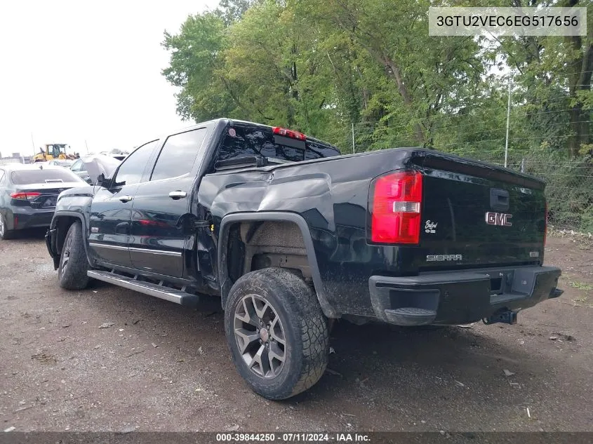 2014 GMC Sierra 1500 Slt VIN: 3GTU2VEC6EG517656 Lot: 39844250