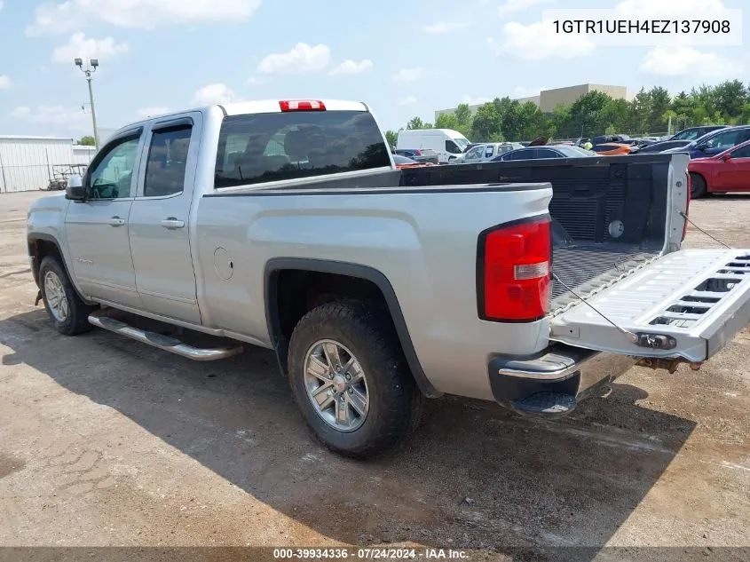 2014 GMC Sierra 1500 Sle VIN: 1GTR1UEH4EZ137908 Lot: 39934336