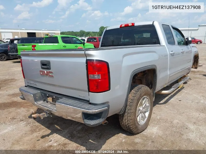 2014 GMC Sierra 1500 Sle VIN: 1GTR1UEH4EZ137908 Lot: 39934336