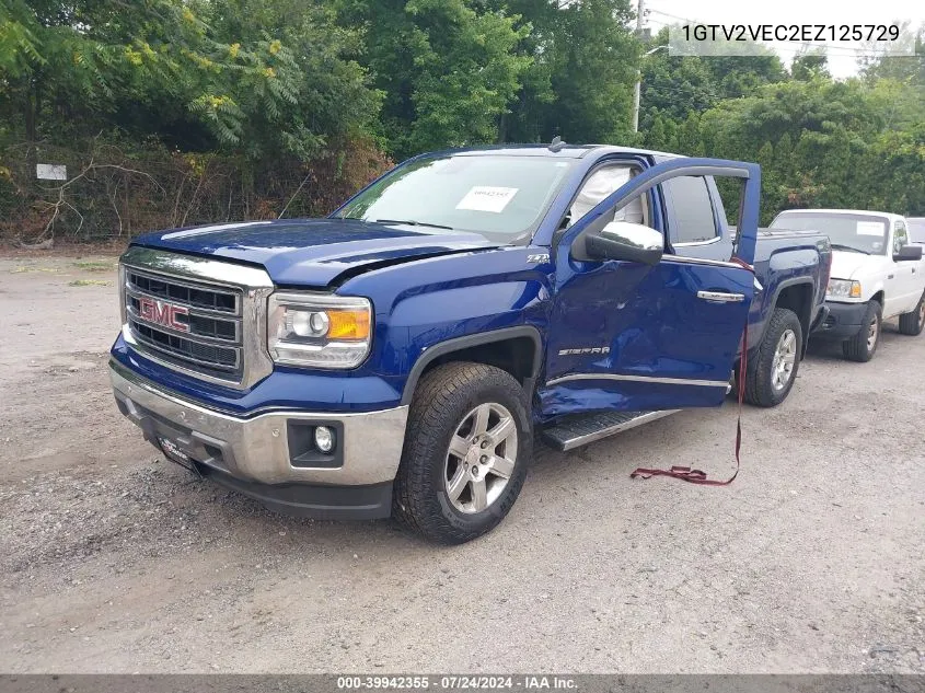 2014 GMC Sierra 1500 Slt VIN: 1GTV2VEC2EZ125729 Lot: 39942355