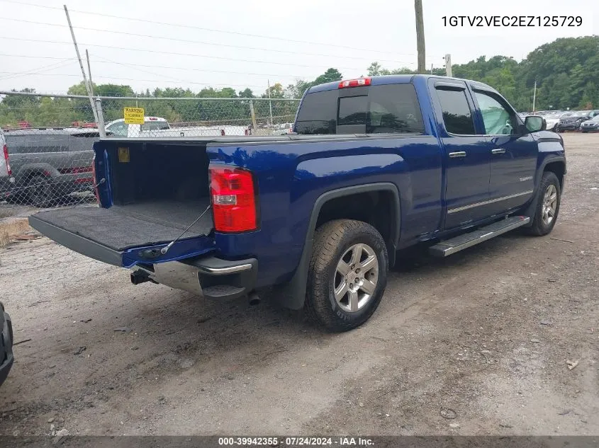 2014 GMC Sierra 1500 Slt VIN: 1GTV2VEC2EZ125729 Lot: 39942355