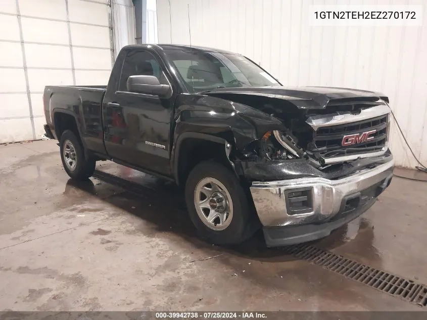 2014 GMC Sierra 1500 VIN: 1GTN2TEH2EZ270172 Lot: 39942738